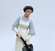 Dollhouse Miniature Victorian Servant Doll With Vacuum 1 - Etsy in 2022 ...