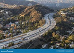 Glendale-Autobahn in Der Los Angeles County Kalifornien Stockfoto ...