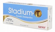 Stadium T 75 Mg/25 Mg Caja Con 10 Tabletas | MercadoLibre