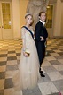 Tino de Grecia y la Princesa María Olympia en la cena de gala del 50 ...
