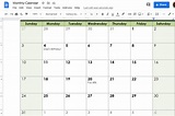 How to Use Calendar Templates in Google Docs