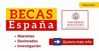 Universidad de Salamanca | Becas para maestrías en España [ USAL ]