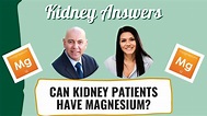 Magnesium & Kidney Disease: What you should know! - YouTube