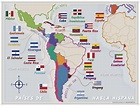 Map Labeling Spanish Speaking Countries - World Map