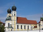 Kirche von Kloster in Metten Foto & Bild | deutschland, europe, bayern ...
