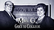 Mrs. G. Goes to College - CBS Series