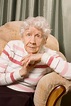 Portrait of the Old Woman in Home Stock Photo - Image of face ...