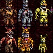 All The Fnaf Characters PoleBear 1 by tiedKat Five