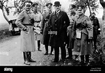 Otto Gessler mit Offizieren der Reichswehr, 1927 Stockfotografie - Alamy