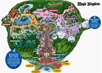 Mapa do Parque Disney Magic Kingdom em Orlando - 2023 | Dicas incríveis!