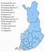 Map of Finnish Constituencies in 2019. | Download Scientific Diagram