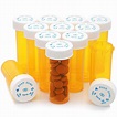 280 Packs Plastic Medicine Pill Bottles with Child Resistant Caps Lids ...
