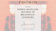 Sophia Jagiellon, Duchess of Brunswick-Lüneburg Biography - Princess of ...