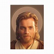 Obi-wan Jesus Canvas Gallery Wraps Obi Wan Kenobi Jesus Wall - Etsy