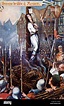 Saint Joan of Arc (1412-31) Being Burnt at the Stake at Rouen (1431 ...