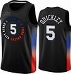Immanuel Quickley Men's Basketball Jersey,New York Knicks 5# 2021 New ...