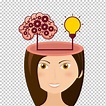 Descarga gratis | Icono de cerebro cerebro, dibujos animados belleza ...