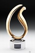 Metal Awards & Trophies | Trophy design, Custom trophies, Awards trophy