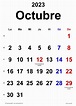 Calendario 2023 Octubre Get Calendar 2023 Update | Images and Photos finder