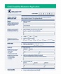 Disability Form Template | Free Word Templates