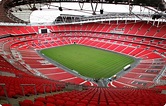 Interior Estadio de Wembley, Londres, Inglaterra, Capacidad 90.000 ...