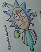How To Draw Rick From Rick And Morty Really Easy Draw - vrogue.co