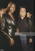 Joe Pesci and model Naomi Campbell arrive at the HMV record store at ...