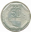 Moneda: 50 Céntimos (Perú(1991~Actualidad - Nuevo Sol) WCC:km307.1