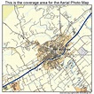 Aerial Photography Map of New Braunfels, TX Texas