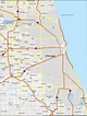 Chicago And Surrounding Area Map - Ray Leisha