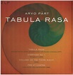 Tabula rasa by Arvo Pärt Arvo Part, LP with salammbo - Ref:115897976