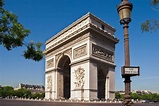 Champs Élysées und Arc de Triomphe in Paris, Frankreich | Franks Travelbox