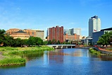 Skyline Del Centro De La Ciudad De Rochester Minnesota Foto de stock y ...