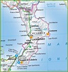 Large map of Calabria - Ontheworldmap.com