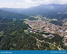 Aerial View of Famous Spa Resort of Velingrad, Bulgaria Stock Photo ...