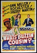 WHAT'S BUZZIN COUSIN Original One sheet Movie Poster ANN MILLER Eddie ...