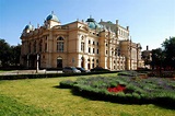 El Teatro Barroco Del Estilo Construido En 1892 En Cracovia Imagen de ...
