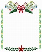 8 Best Images of Free Printable Christmas Borders Holly - Free ...