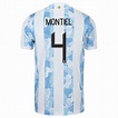 Kandiny - Mujer Selección de fútbol de Argentina Camiseta Gonzalo Montiel #4 1ª Equipación Azul ...