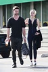MILEY CYRUS and Patrick Schwarzenegger Out for Lunch in Sherman Oaks ...