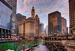 Chicago skyline from Riverwalk - Spudart