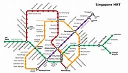 About Singapore City MRT Tourism Map and Holidays: Detail Singapore ...