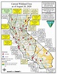 Northern California Fire Map Today – Topographic Map of Usa with States