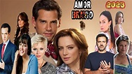 TODOS LOS PERSONAJES AMOR BRAVIO 2023, COMO LUCE EL ELENCO DE AMOR ...