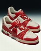 Virgil Abloh Designed and Signed Louis Vuitton ‘LV I (RED) Trainer ...
