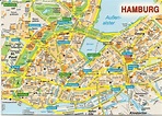 Hamburg downtown - Full size