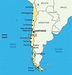 Where is Chile located on the map? Chile South America map - Best ...