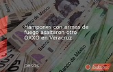 Hampones con armas de fuego asaltaron otro OXXO en Veracruz - Lado.mx