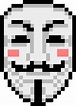 Pixel Art - V de Vendetta by Parrichan on DeviantArt
