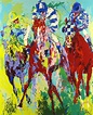 Leroy Neiman The Finish painting - The Finish print for sale